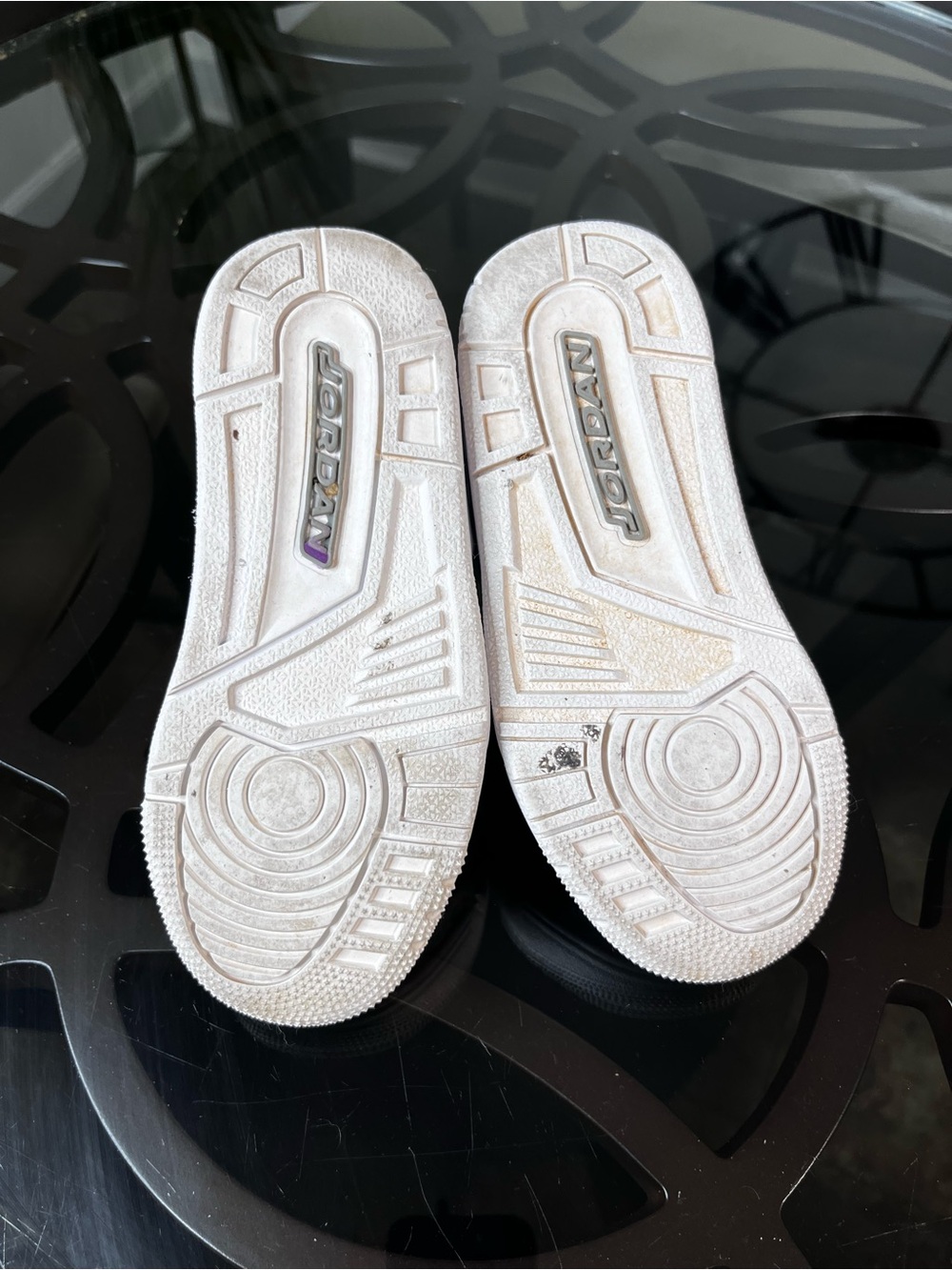 Nike Air Jordan 3 Retro
"Pure Money" White/Metallic Silver-White Sz 11C - Picture 5 of 5